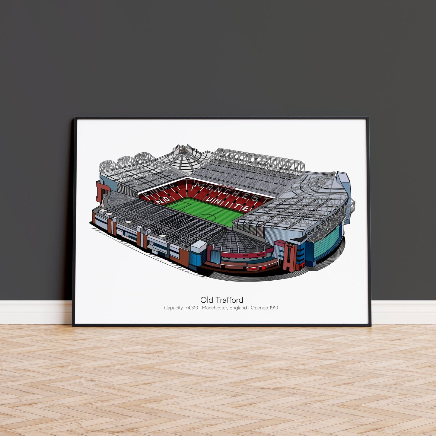 Old Trafford Stadium Print