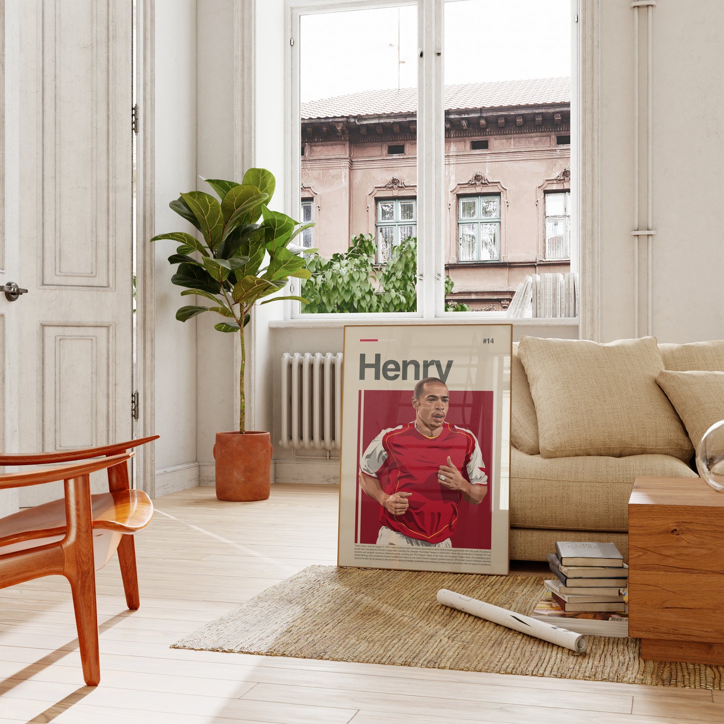 Thierry Henry Print