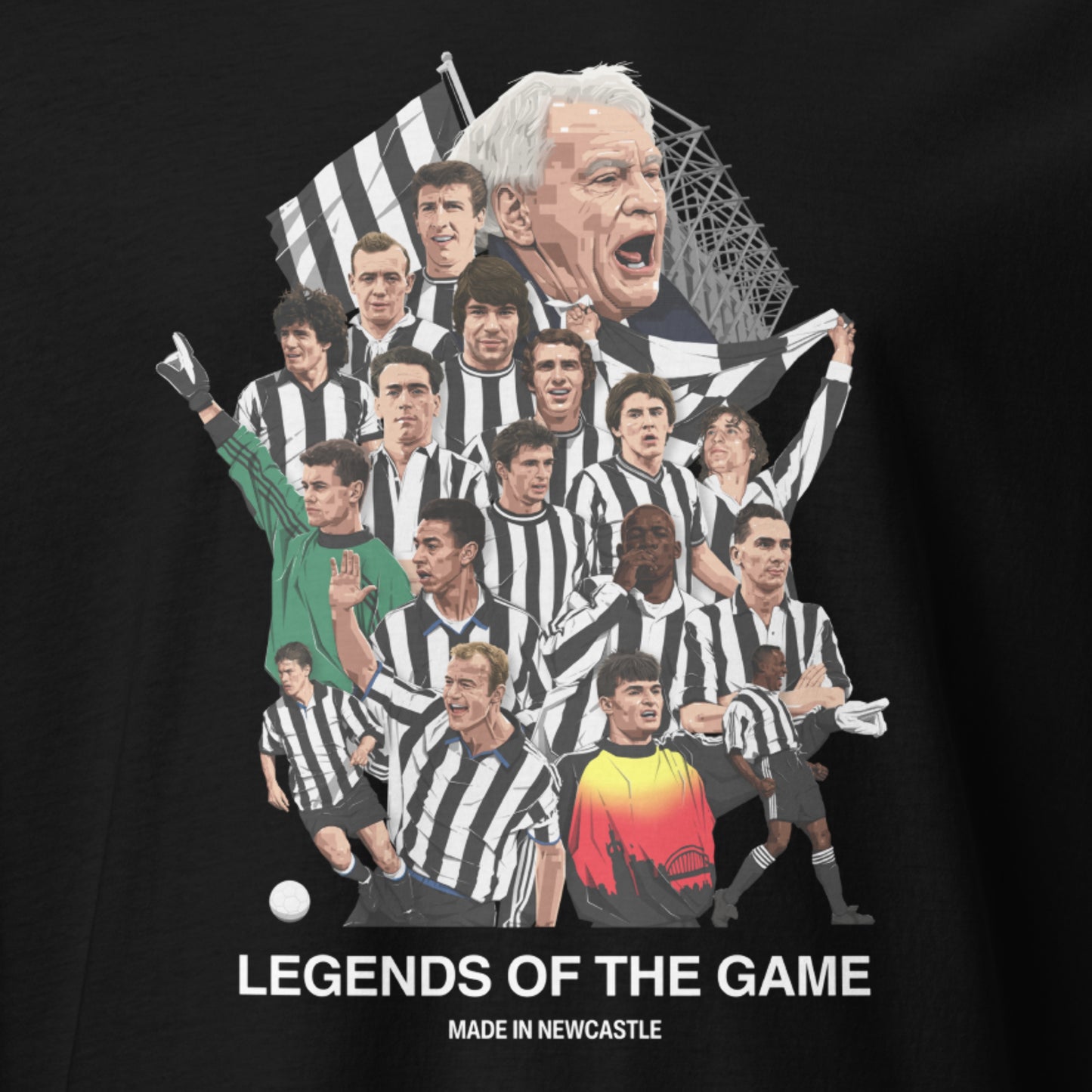 Newcastle Legends Of The Game T-Shirt
