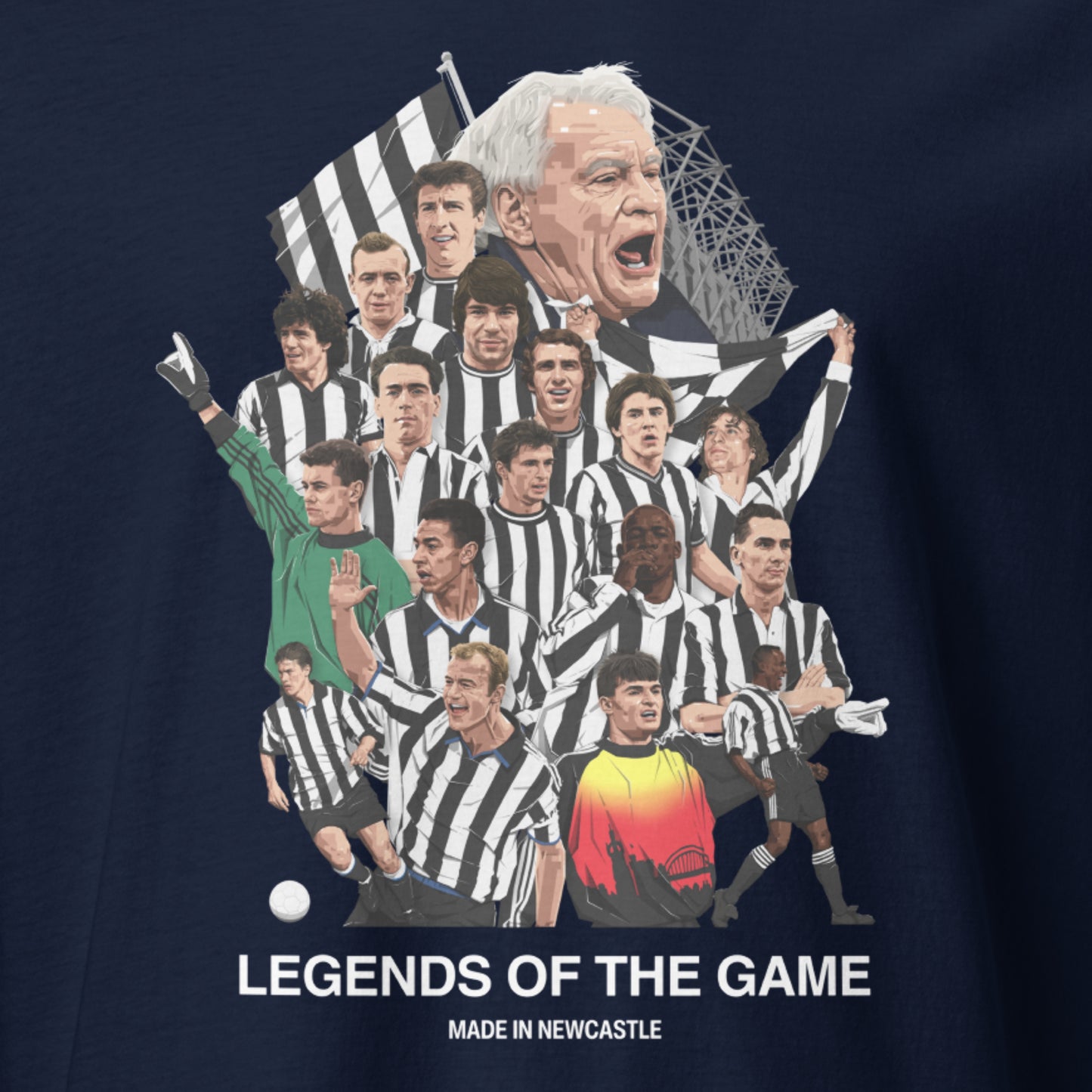 Newcastle Legends Of The Game T-Shirt