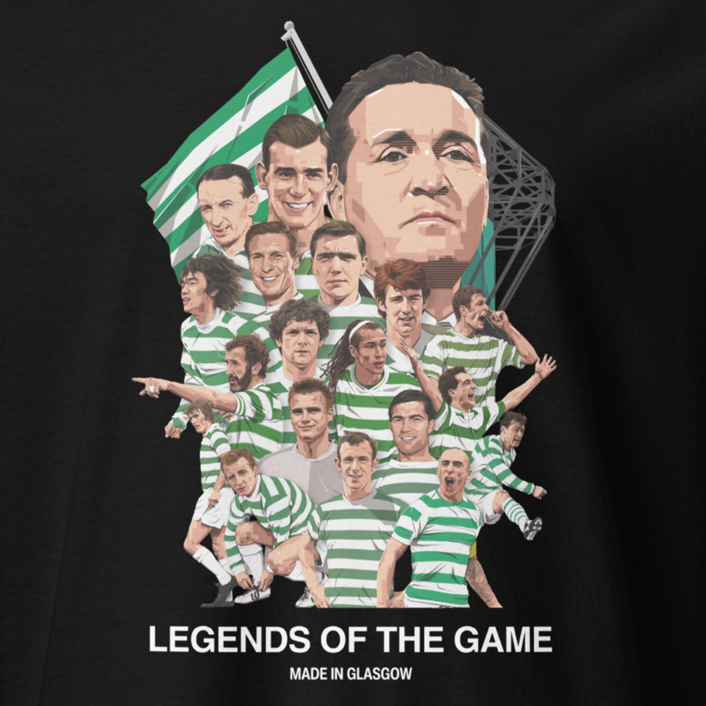 Celtic Legends Of The Game T-Shirt