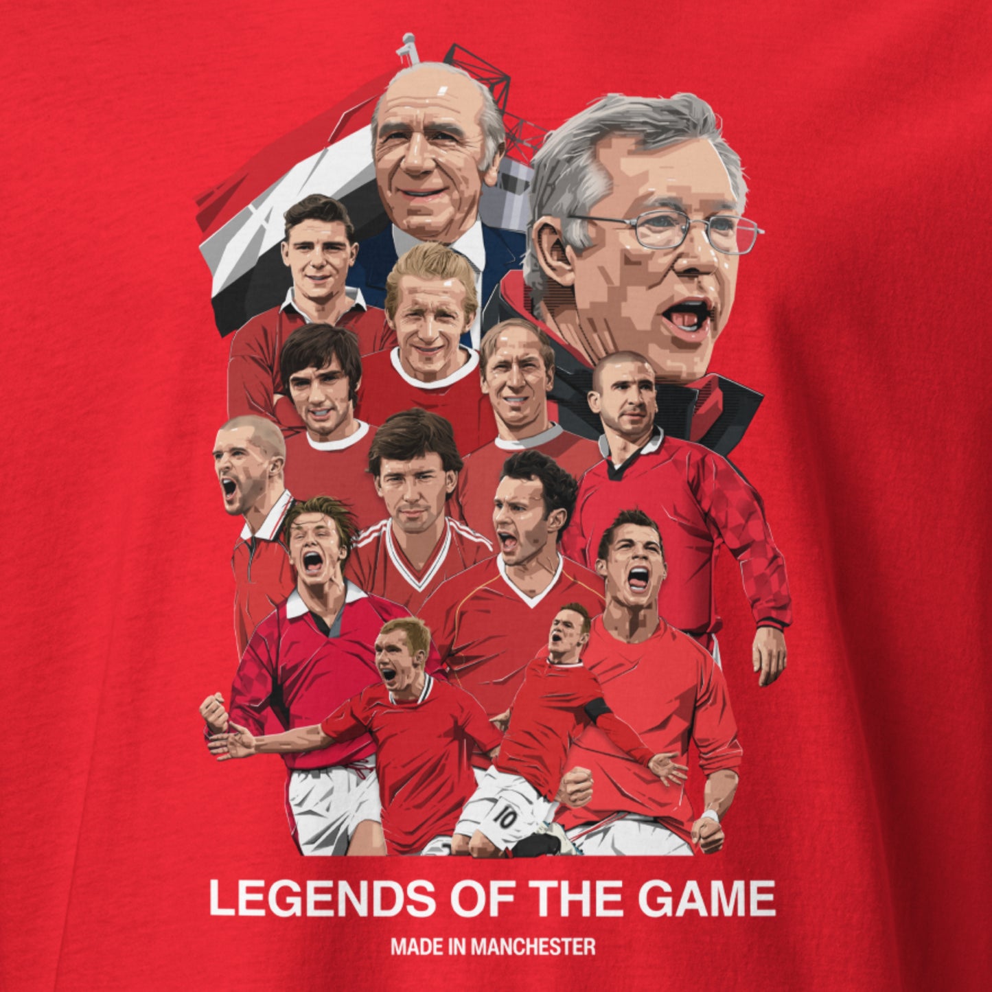 Man United Legends Of The Game T-Shirt