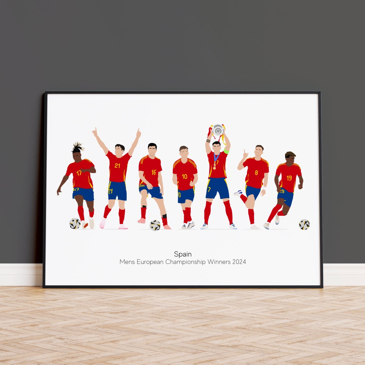 Spain Euro Champions 2024 Print