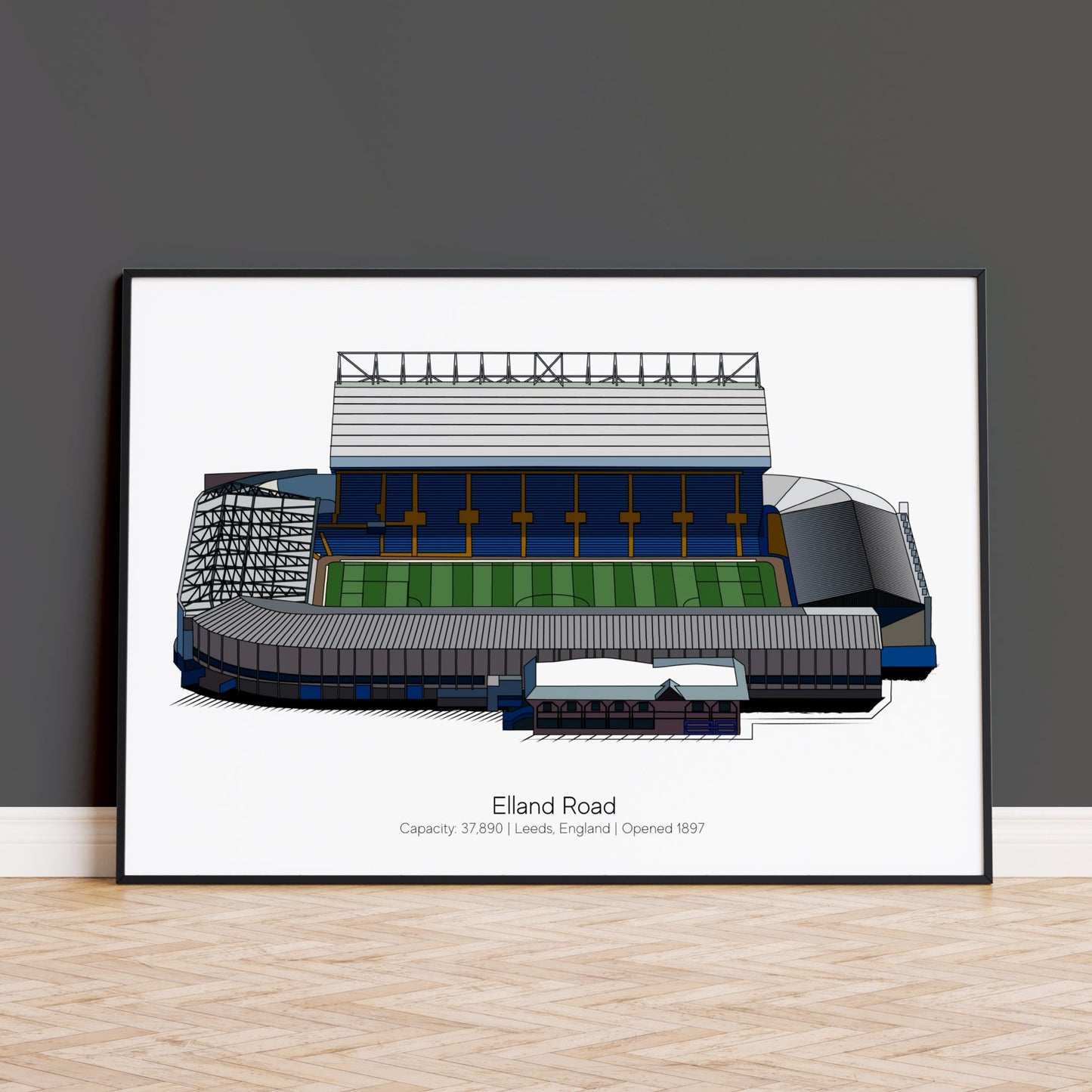Elland Road Stadium Print