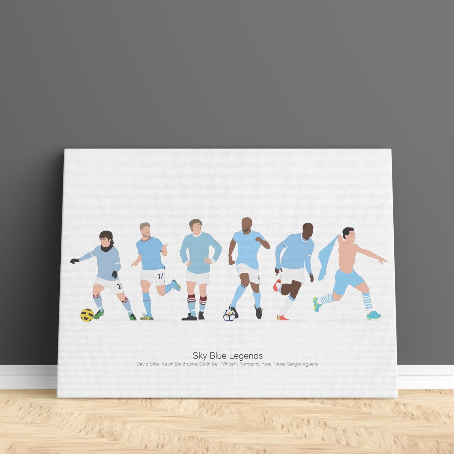 Manchester City Legends Print