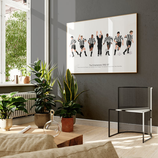 Newcastle Entertainers Print
