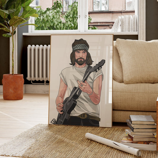 Serge Pizzorno Kasabian Print