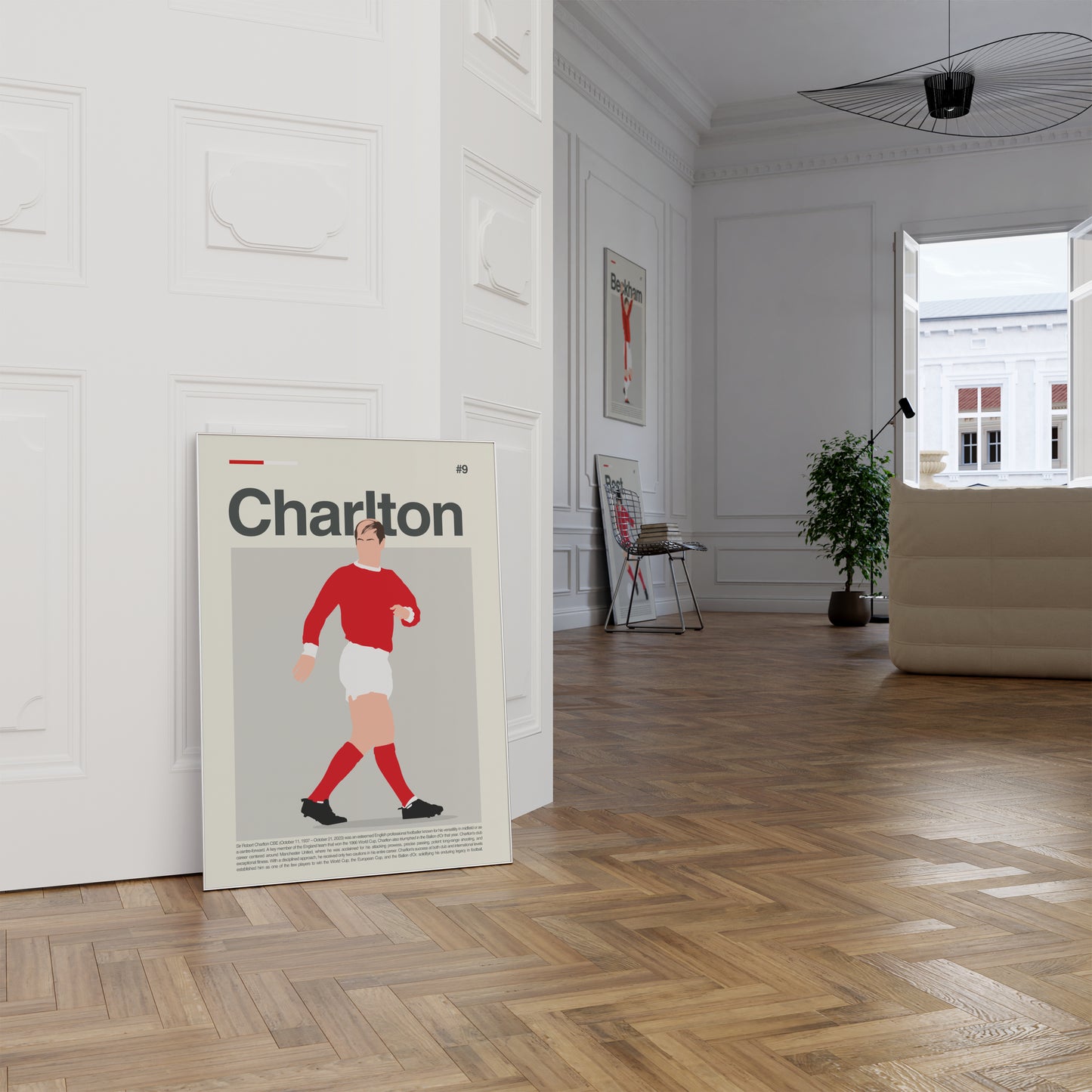 Sir Bobby Charlton Man United Print