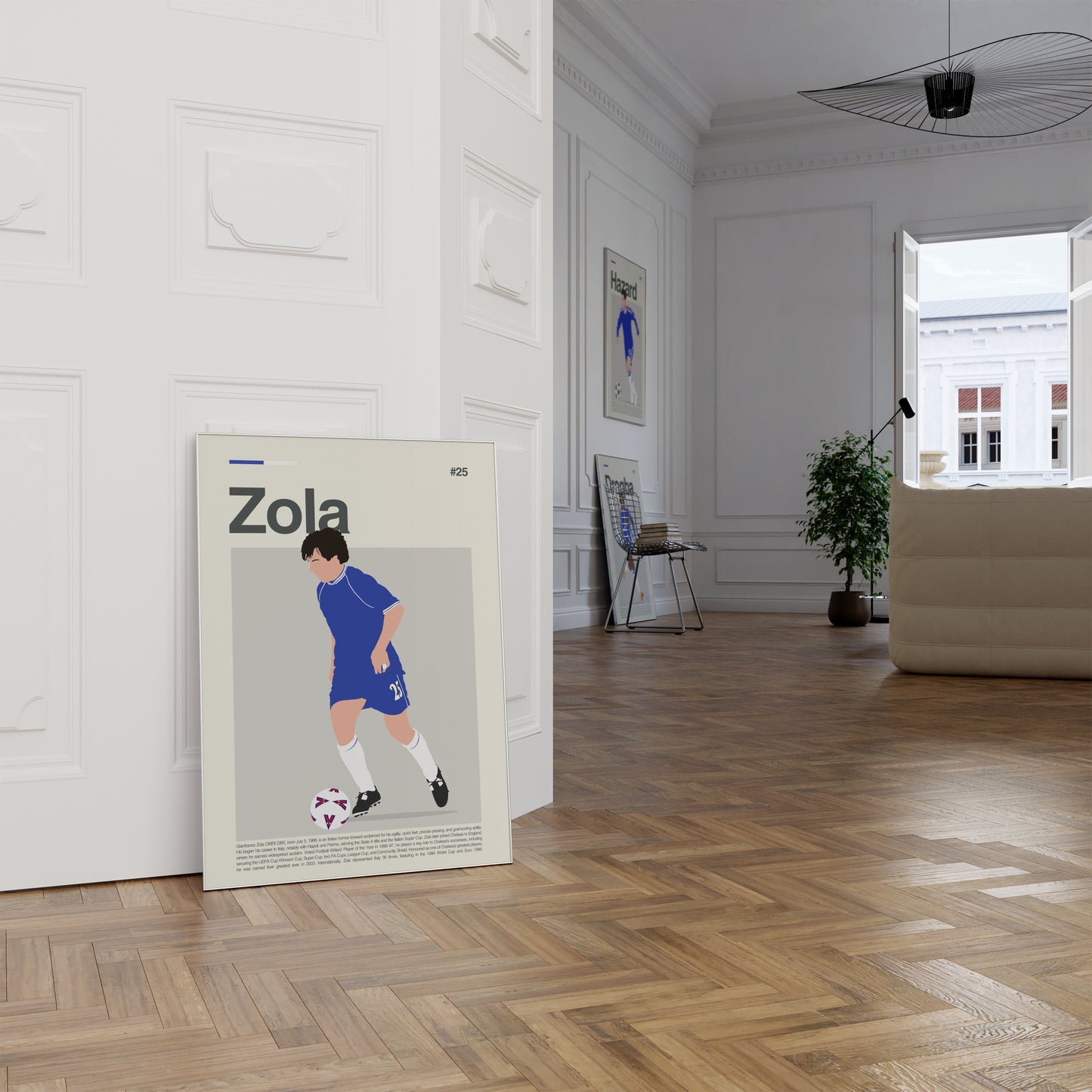 Gianfranco Zola Chelsea Print