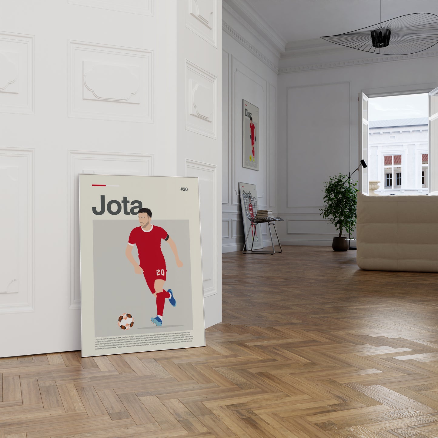 Diogo Jota Liverpool Print