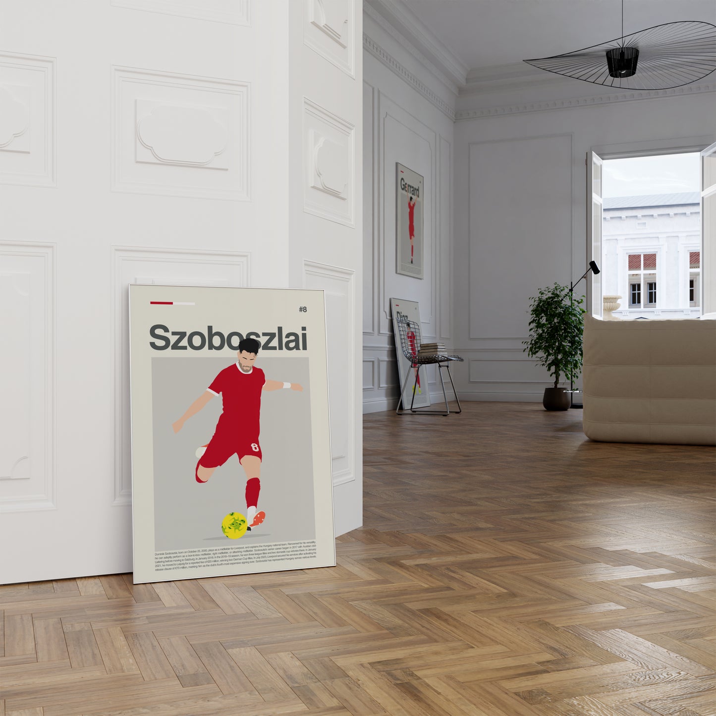 Dominik Szoboszlai Liverpool Print