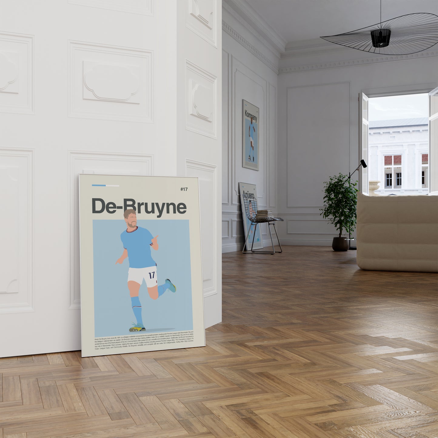 Kevin De Bruyne Man City Print