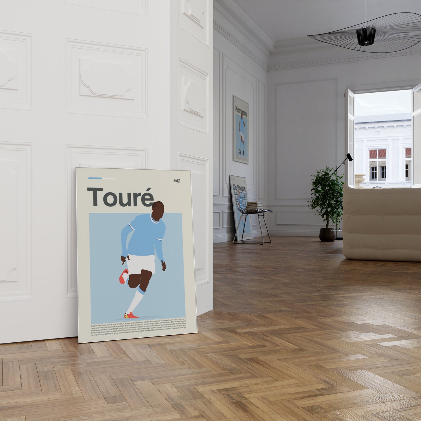 Yaya Touré Man City Print
