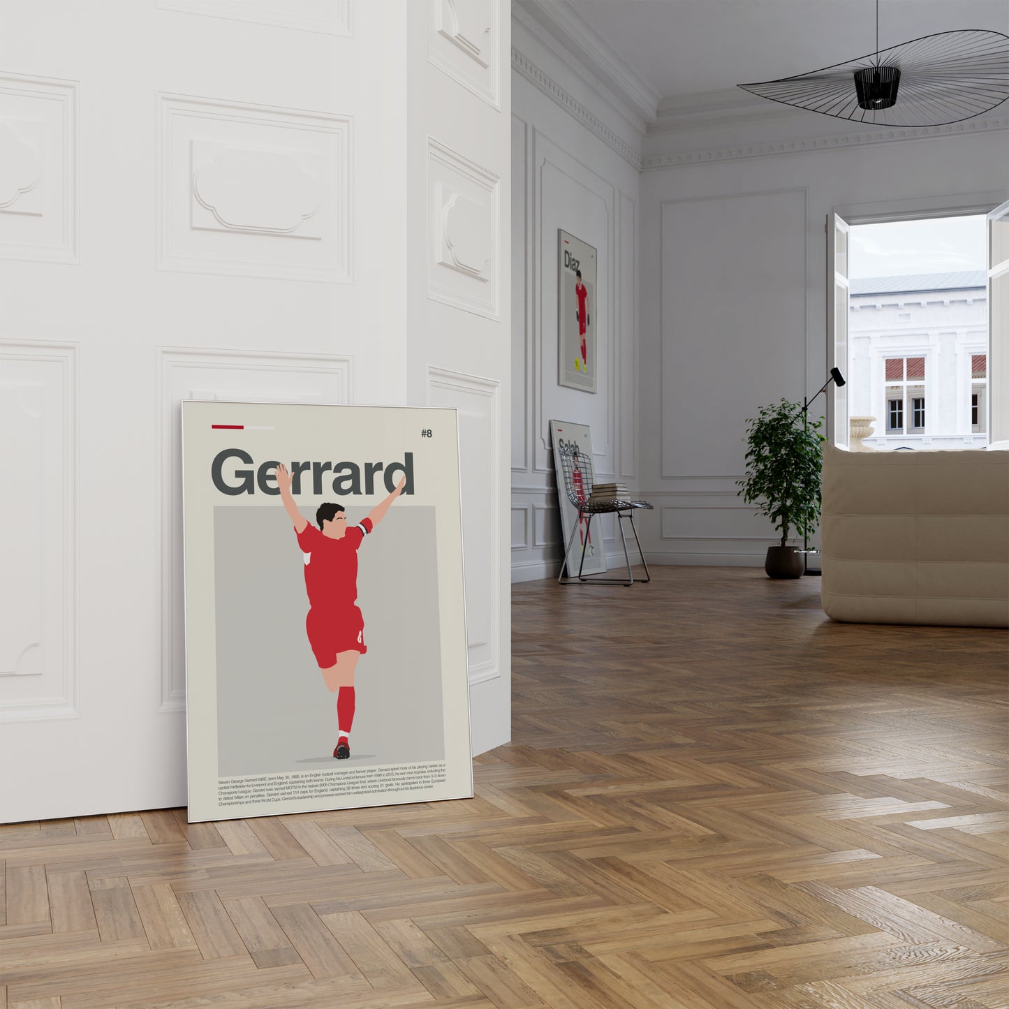 Steven Gerrard Liverpool Print