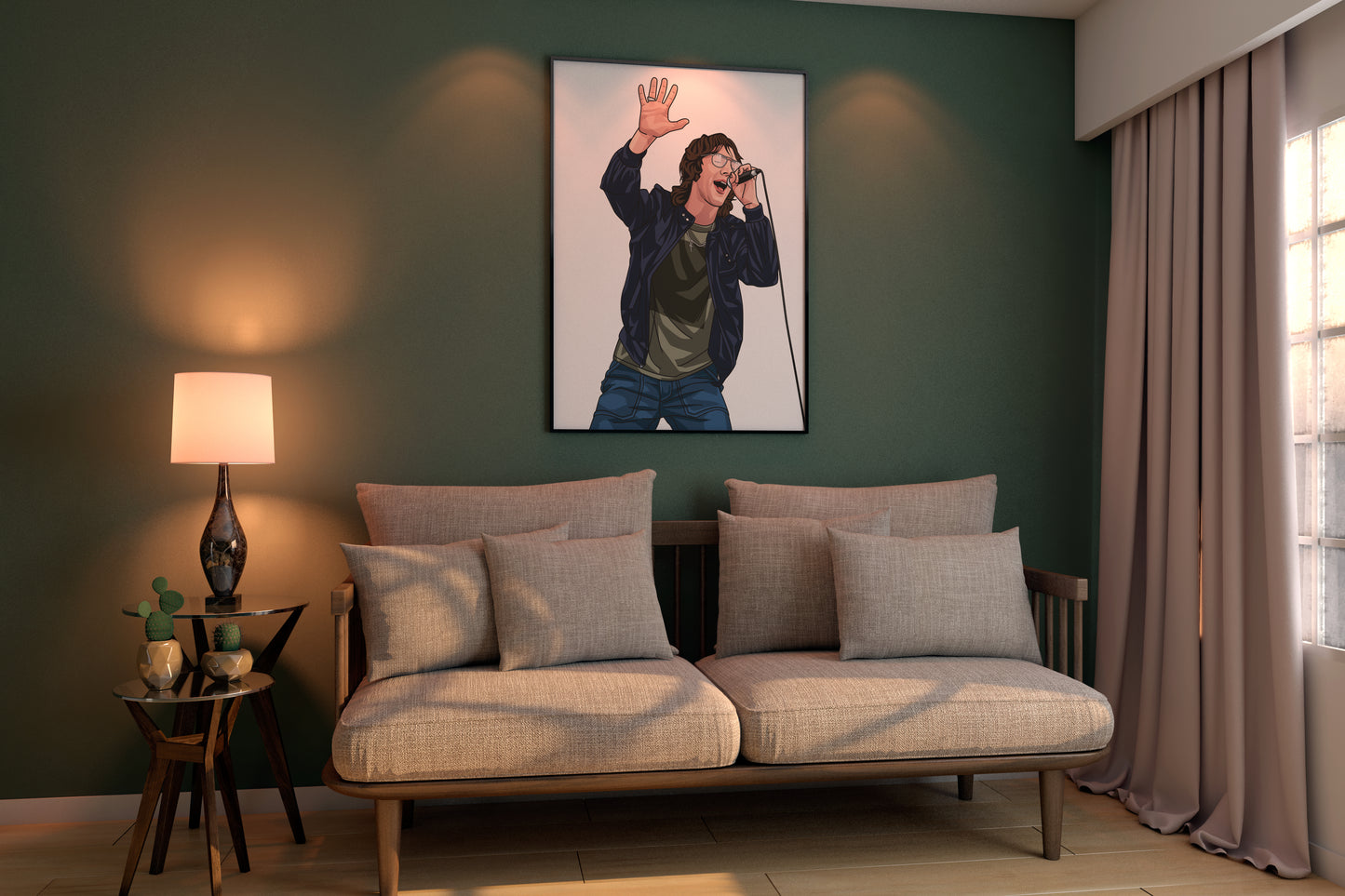 Richard Ashcroft The Verve Print