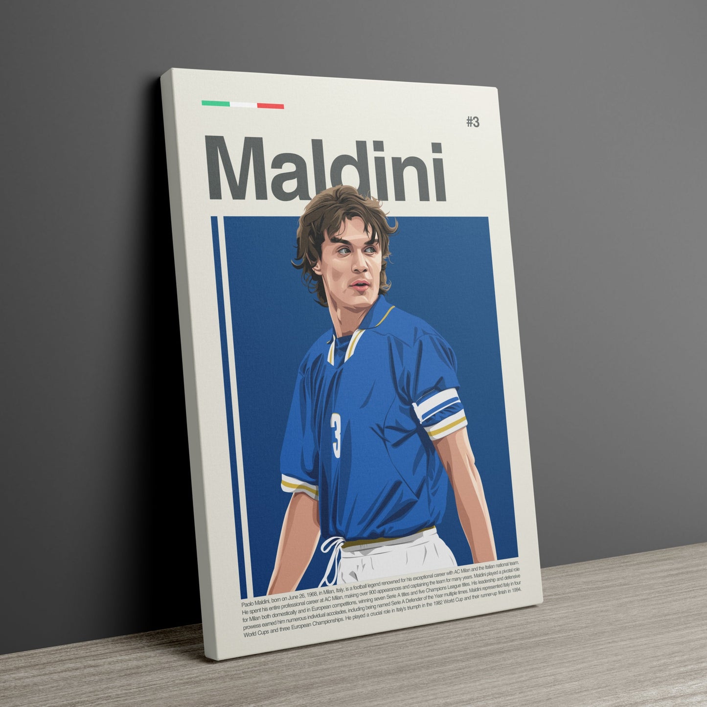 Paolo Maldini Italy Print