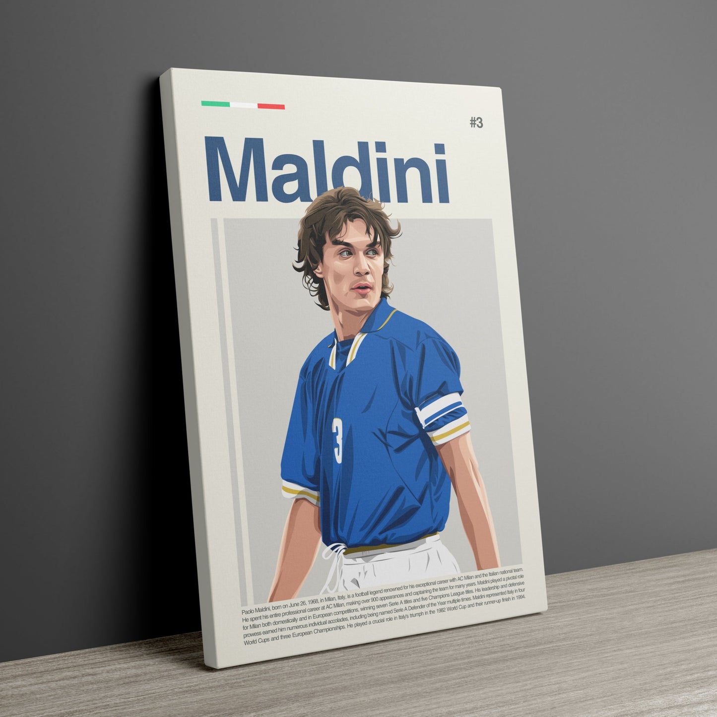 Paolo Maldini Italy Print