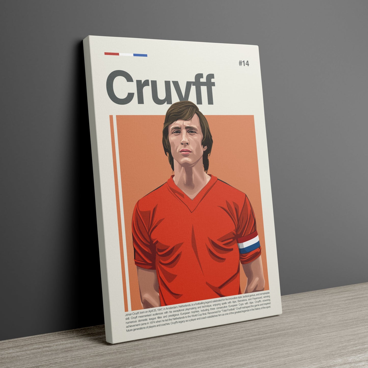 Johan Cruyff Netherlands Print