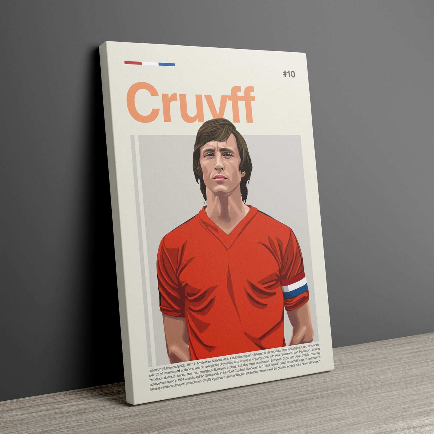 Johan Cruyff Netherlands Print