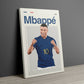 Kylian Mbappé France Print