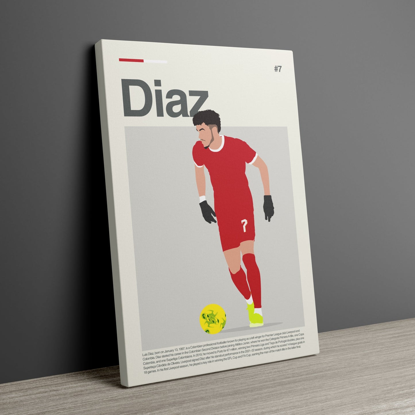 Luis Díaz Liverpool Print