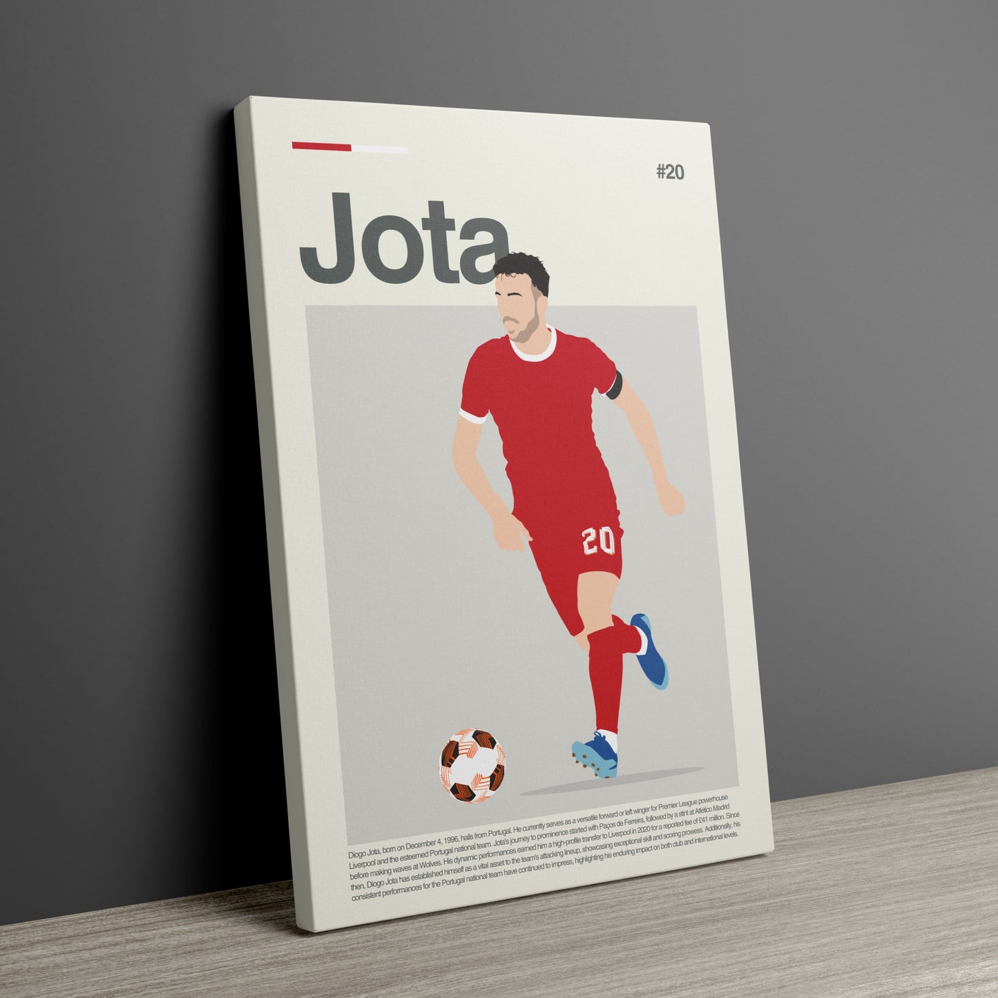 Diogo Jota Liverpool Print