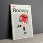Wayne Rooney Man United Print