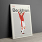 David Beckham Man United Print
