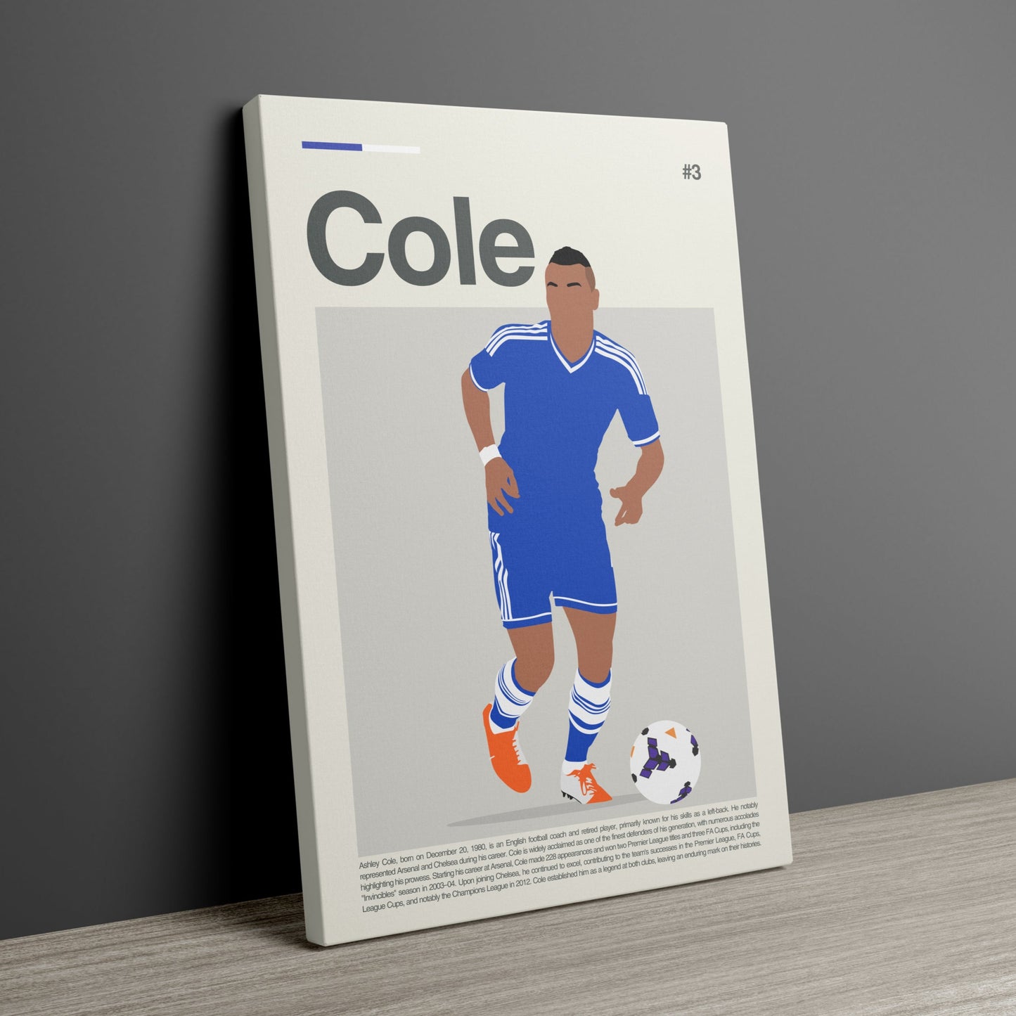Ashley Cole Chelsea Print