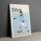 David Silva Man City Print