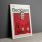 David Beckham Man United Print