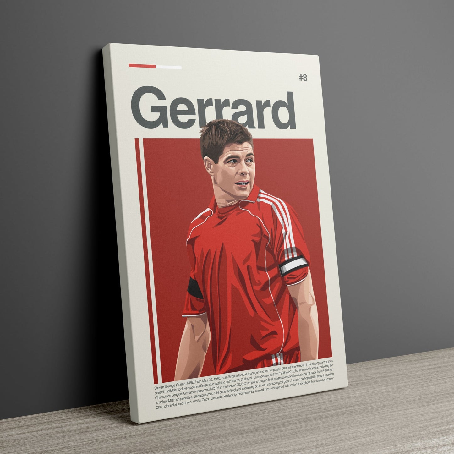 Steven Gerrard Liverpool Print