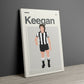 Kevin Keegan Newcastle Print