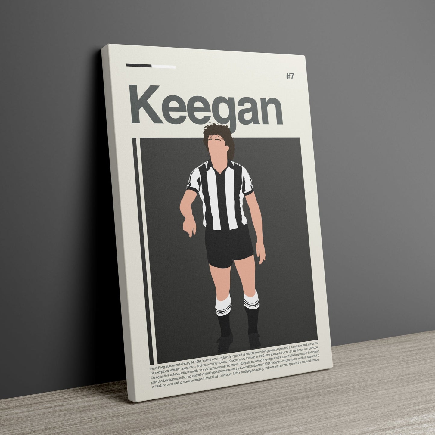 Kevin Keegan Newcastle Print