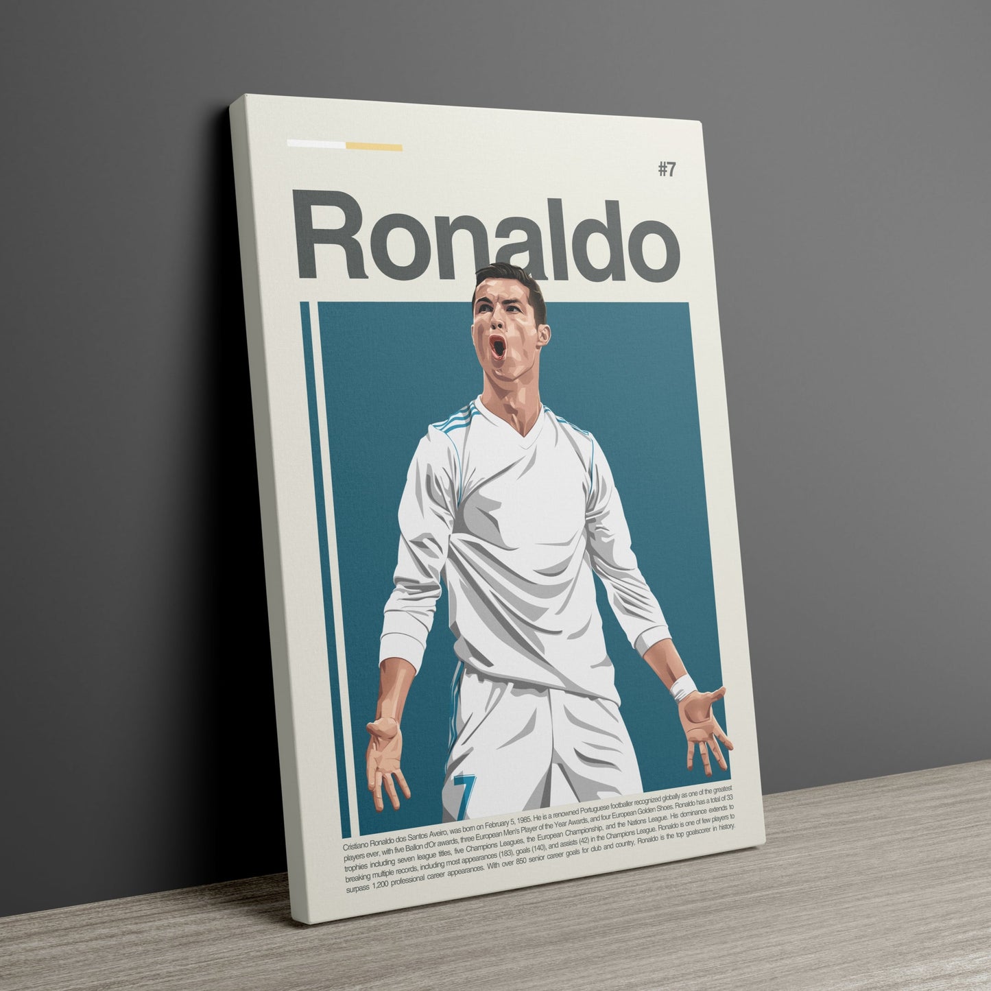 Cristiano Ronaldo Real Madrid Print