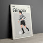 David Ginola Newcastle Print