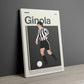 David Ginola Newcastle Print