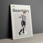 Peter Beardsley Newcastle Print