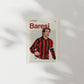 Franchino Baresi Milan Print