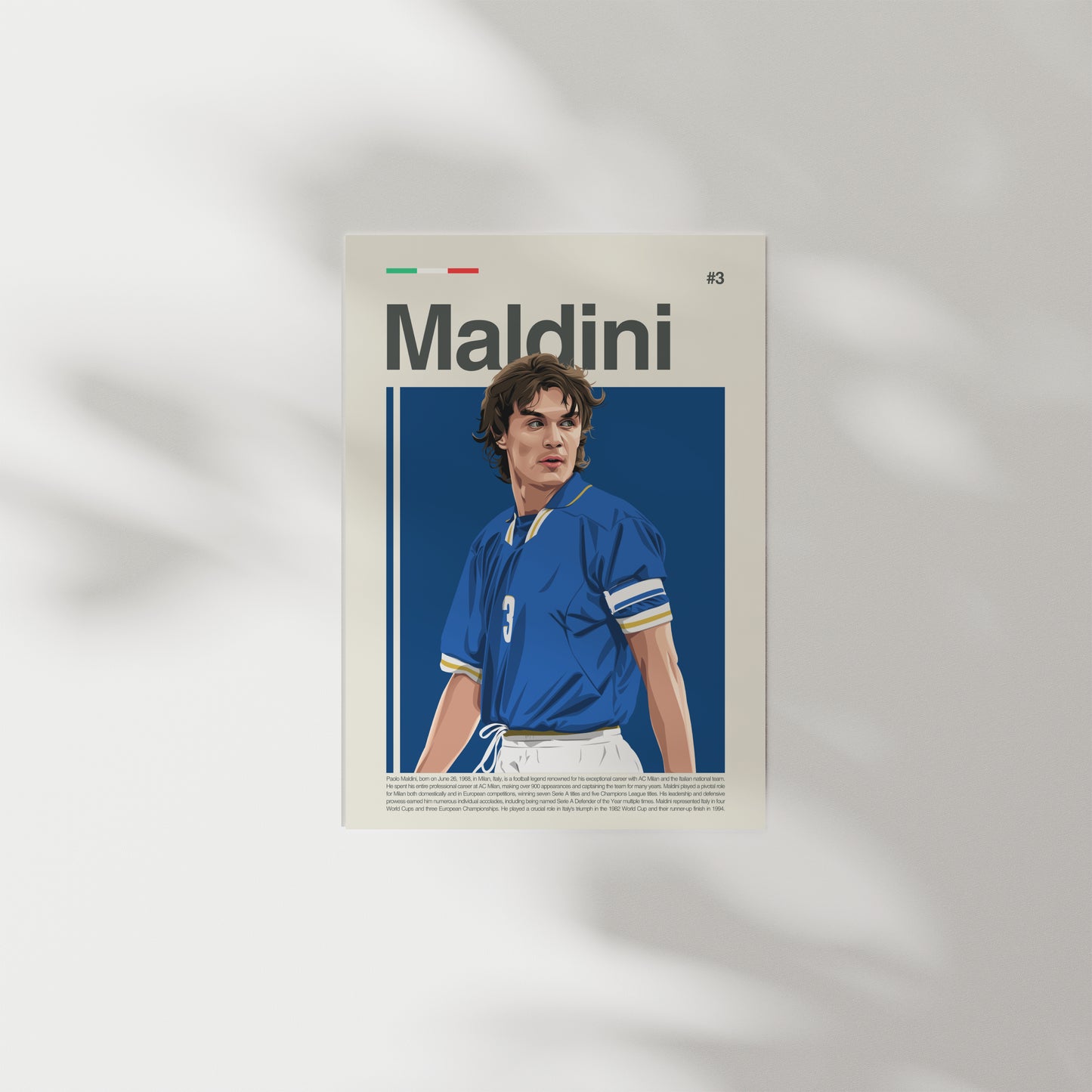 Paolo Maldini Italy Print