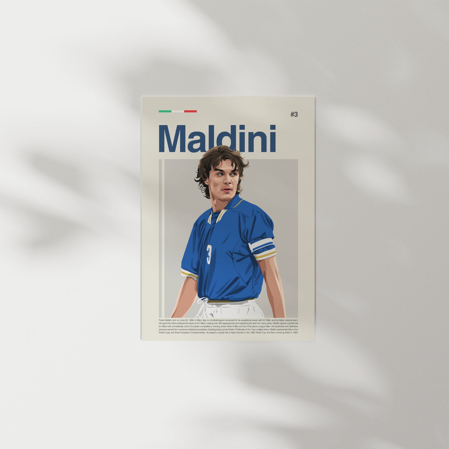Paolo Maldini Italy Print