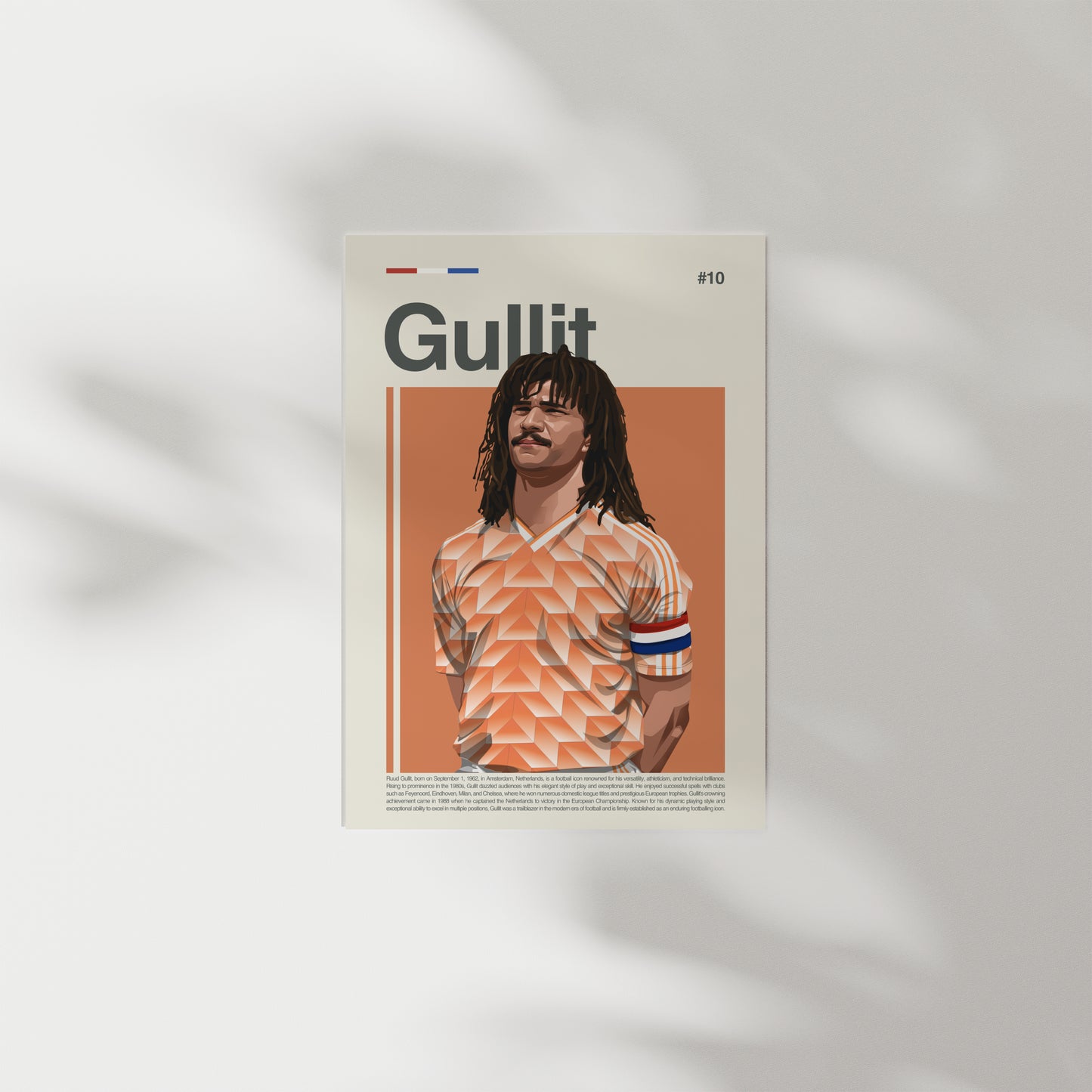 Ruud Gullit Netherlands Print
