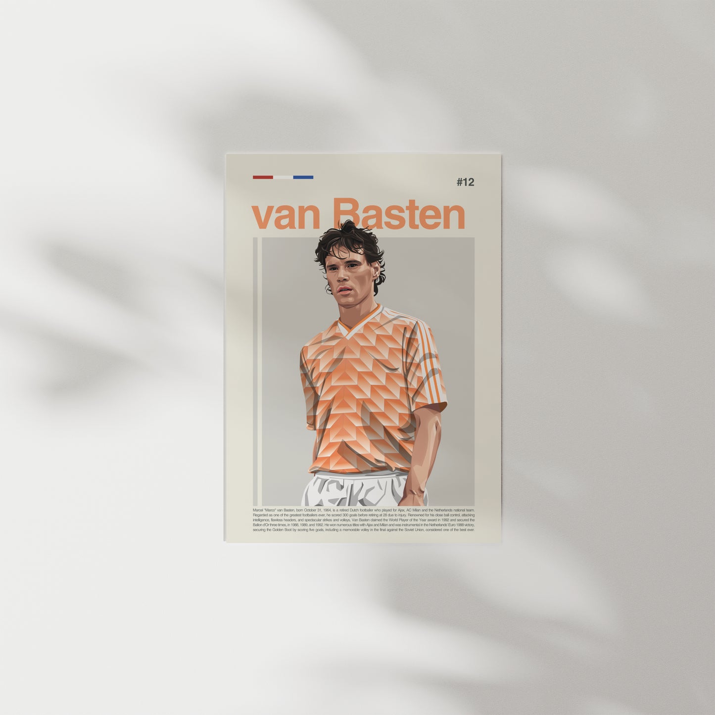 Marco van Basten Netherlands Print