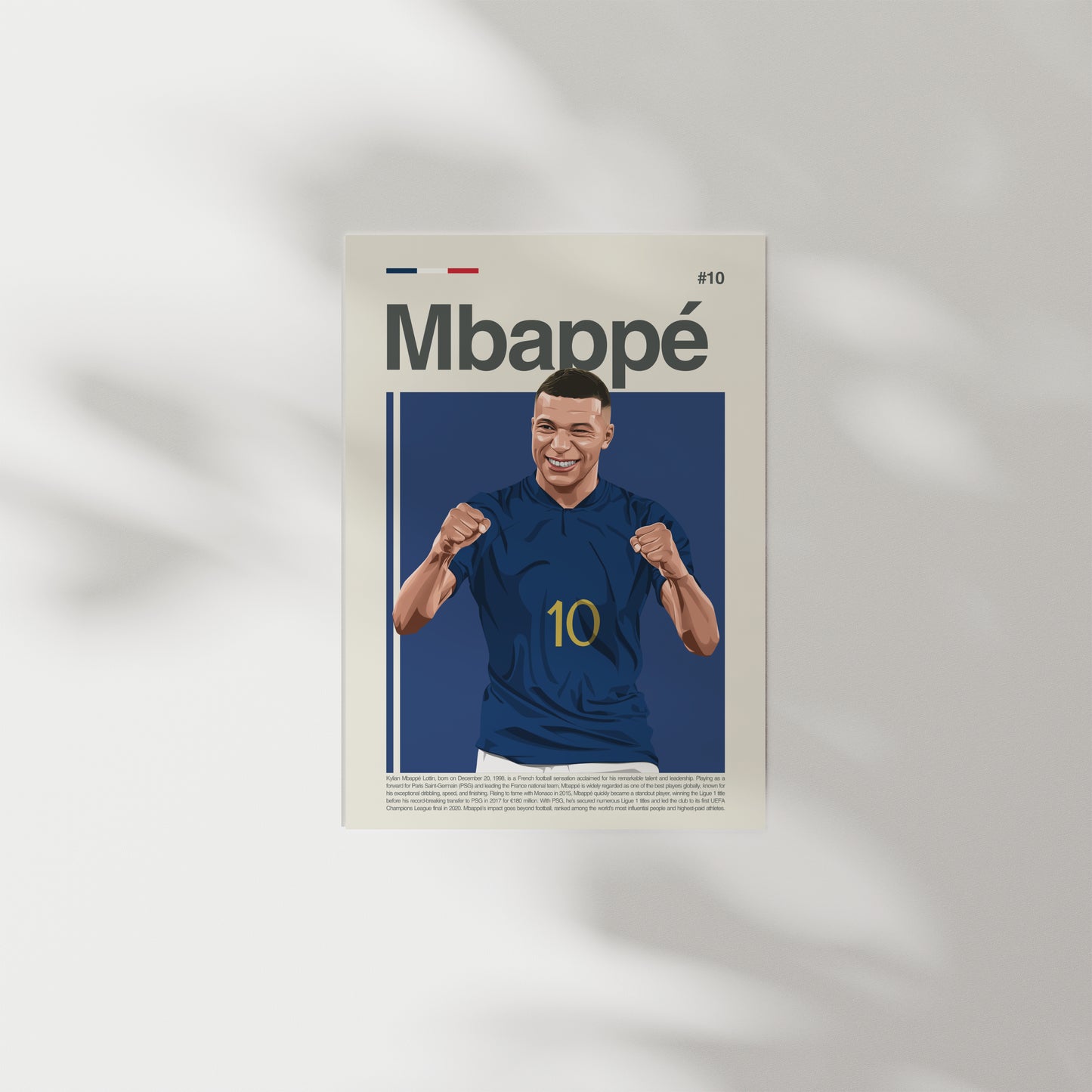 Kylian Mbappé France Print