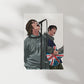 Oasis Maine Road 1996 Print