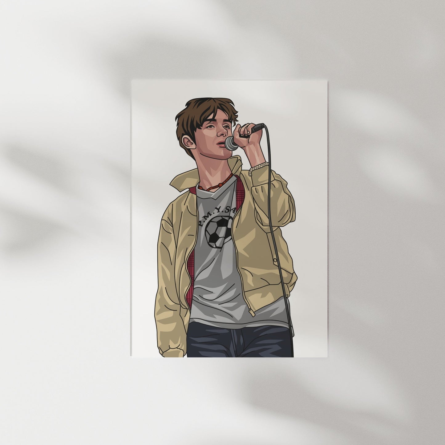 Damon Albarn Blur Print