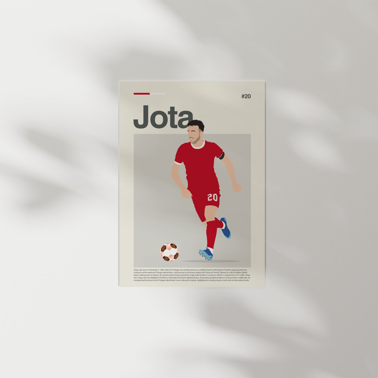 Diogo Jota Liverpool Print