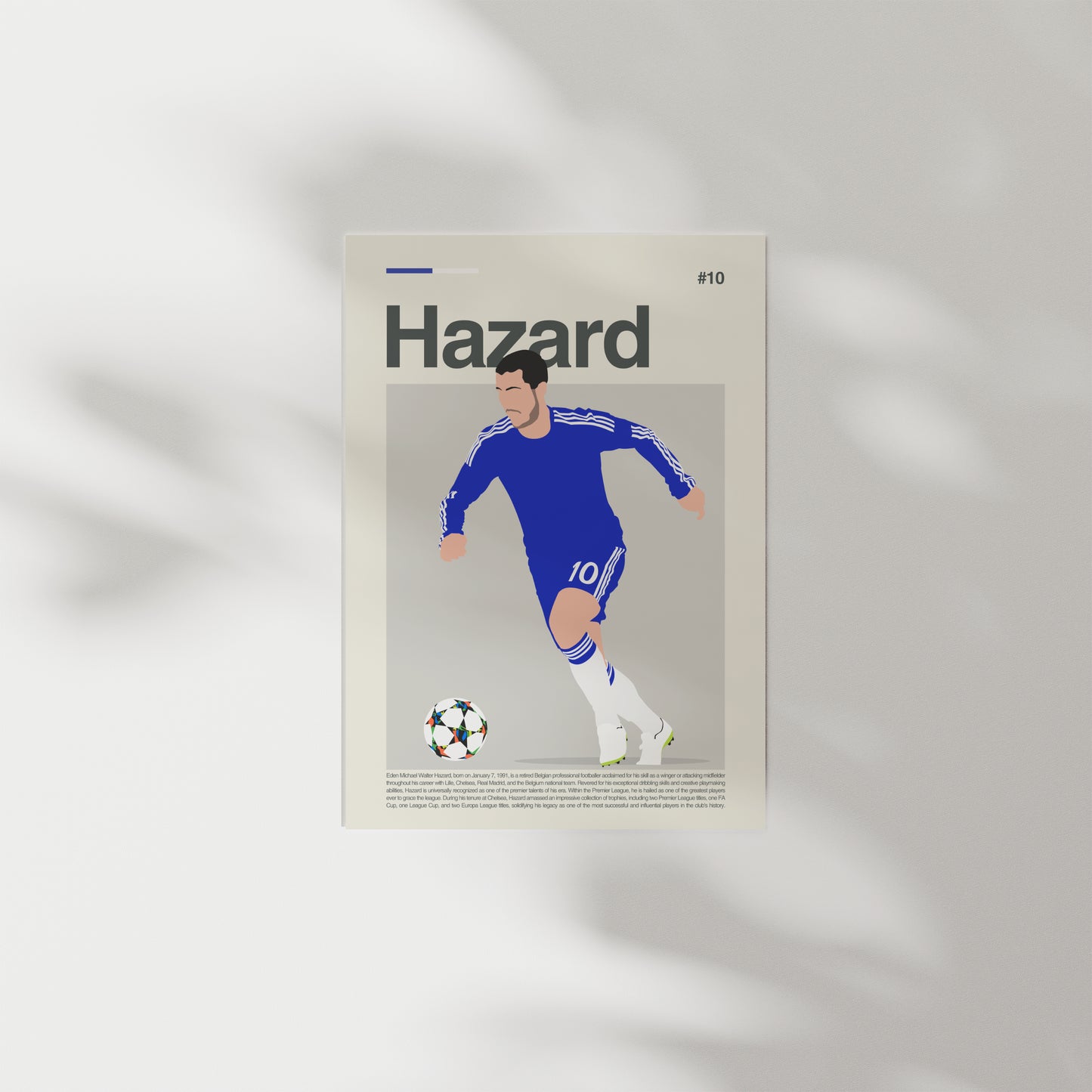 Eden Hazard Chelsea Print