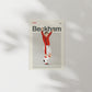 David Beckham Man United Print