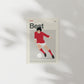 George Best Man United Print